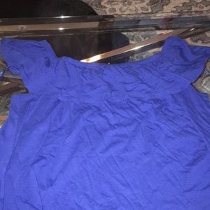 Two off the shoulder shirts